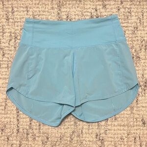 Lululemon Speed Up Shorts High Rise 4in
